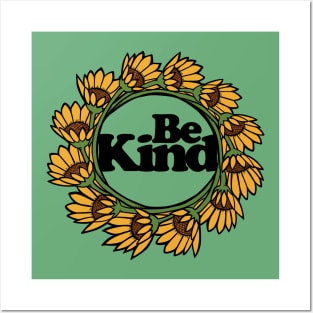 Be Kind Posters and Art